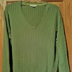 Merona Cable Knit V-Neck Sweater